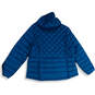 NWT Womens Blue Long Sleeve Hooded Full-Zip Quilted Jacket Size XXL image number 2