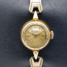 Omega 17mm Vintage 18k Gold Ladies Wristwatch 18g