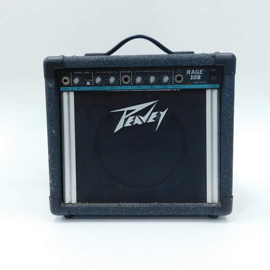 Peavey Brand Rage 108 Model Electric Guitar Amplifier w/ Power Cable image number 1