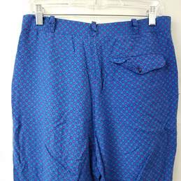 Liz Sport Blue Pleated Pants Women's M alternative image