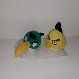Angry Birds Stuffed Plush Toys Lot of 2