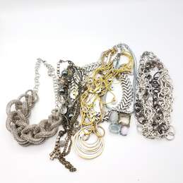 Fashion Silver Tone Jewelry Lot