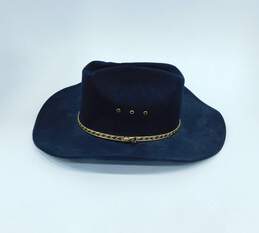 Western Express, Inc Black Wool Felt Cowboy Hat Fitted L/XL alternative image