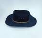 Western Express, Inc Black Wool Felt Cowboy Hat Fitted L/XL image number 2