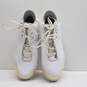 Air Jordan Team Reign Low White Metallic Men's Athletic Shoes Size 10 image number 6