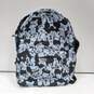Disney Blue & Black Mickey Mouse Head Pattern Backpack image number 1