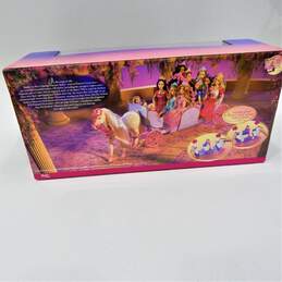 Barbie In The 12 Dancing Princesses Horse And Extending Carriage Playset 2006 Sealed IOB alternative image