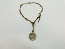 Antique Gold Filled Watch Fob Chain 23.4g