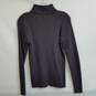 Vintage Pendleton dark purple wool turtleneck sweater women's 38 made in USA image number 2