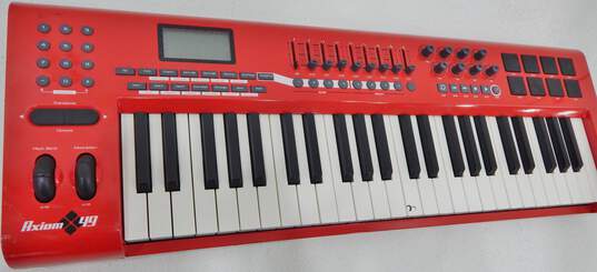 M-Audio Brand Axiom 49 Model Red USB MIDI Keyboard Controller image number 2