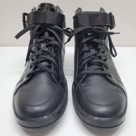 Aldo Edywien Hi Top Sneakers Black Men's Shoes Size 12 image number 4