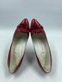 Authentic Bruno Magli Red Ruched Pumps W 5.5A image number 6