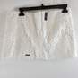 Abercrombie & Fitch Women White Lace Mini Skirt Sz 2 NWT image number 1