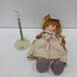 Vintage Precious Moments Doll w/ Stand image number 6