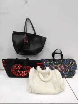 Bundle Of 4 Victoria Secret Tote Bags