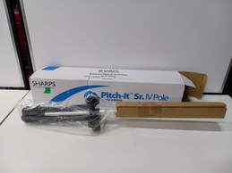 IV Pole Sharps Compliance 30006 Pitch It Sr 5-Wheel Base Double Hook New In Box