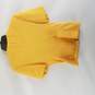 Rickie Freeman Women Button Up top Yellow Black Size 6 S image number 2