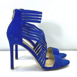Jessica Simpson Jivero Blue Strappy Heels Size 8.5