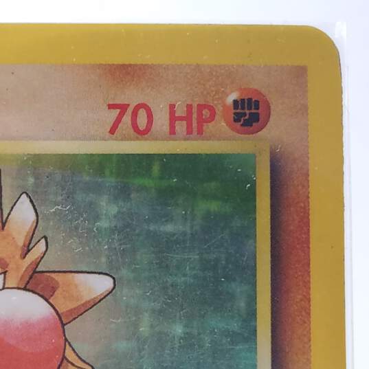 Rare 1999 Pokémon Hitmonchan 7/102 Holographic Base Set Trading Card image number 4