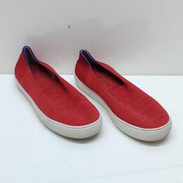 Rothy's Red Tirger Slip-ons Size 8