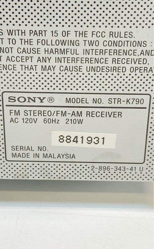 Sony STR-K790 Receiver image number 7