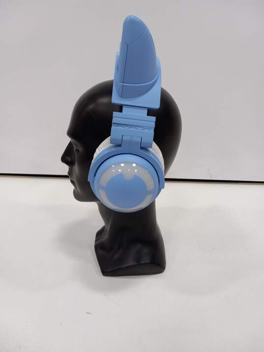 Yowu Selkirk Light Blue Wireless Cat Ear Headphones In Box w/ Case image number 3