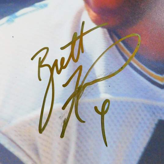 HOF Brett Favre Autographed 8x10 Green Bay Packers image number 2