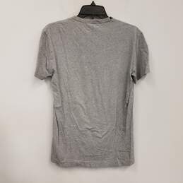 Unisex Adults Gray Crew Neck Short Sleeve Pullover Graphic T-Shirt Size 48 alternative image