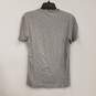 Unisex Adults Gray Crew Neck Short Sleeve Pullover Graphic T-Shirt Size 48 image number 2
