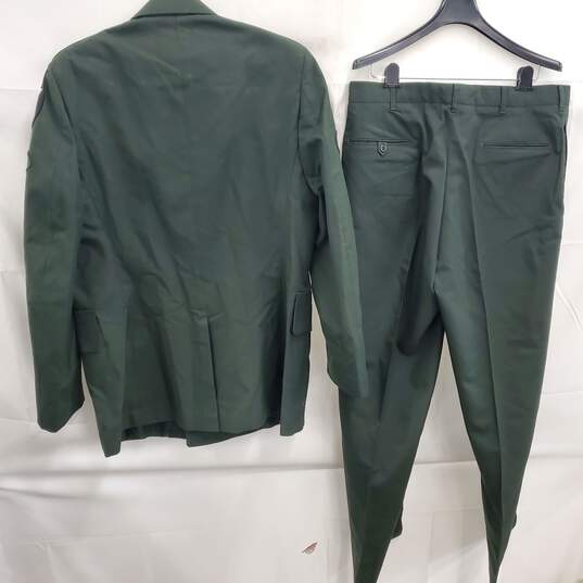 U.S. Army Green Uniform Coat & Trousers 2nd Infantry Division with Patches, Awards image number 2