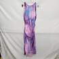 IRO Lidama WM's Long Purple Printed Sleeveless Dress Size 36 / 6 US image number 3