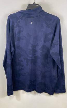 All In Motion Men Blue Camo Activewear Long Sleeve Shirt L alternative image