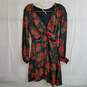Free People long sleeve floral print mini dress size 8 image number 1