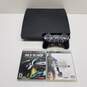 Sony PlayStation 3 PS3 Slim 120GB Console Bundle Controller & Games #2 image number 1