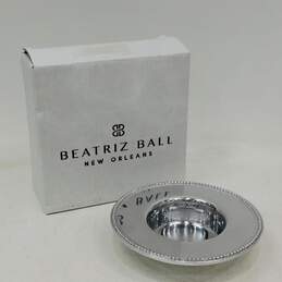 Beatriz Ball Pearl Wine Coaster IOB