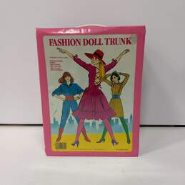 Vintage Fashion Doll Storage Trunk