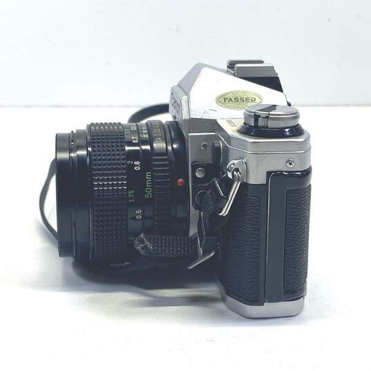 Canon AE-1 35mm SLR Camera with 2 Lenses image number 4