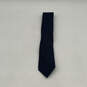 NWT Mens Blue Printed Silk Adjustable Classic Pointed Necktie One Size image number 1