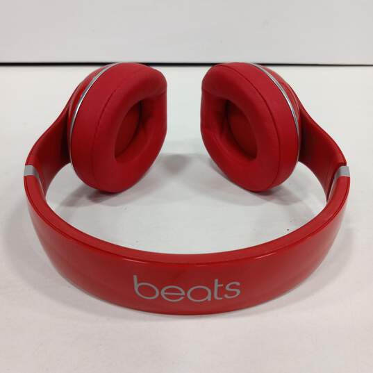 Beast Studio Red Wired Headphones In Case image number 6
