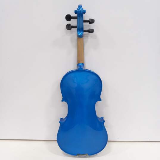 Blue Violin In Case w/ Accessories image number 7
