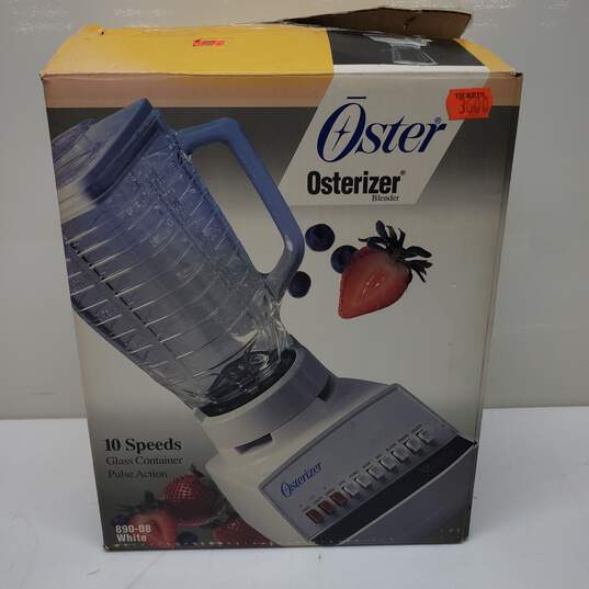 Vintage Oster Osterizer Blender 10 Speed Glass Container IOB image number 6