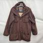 Slam MN's 100% Polyester Brown Camel Hunting Sports Snap & Zipper Parka Size S/M image number 1