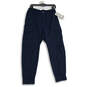 NWT Mens Blue Flat Front Cargo Pocket Tapered Leg Jogger Pants Size 31 image number 1