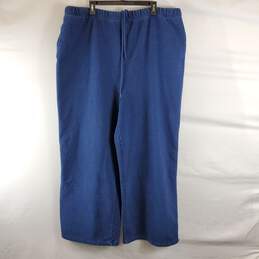 Good American Women Blue Sweatpants Sz 6
