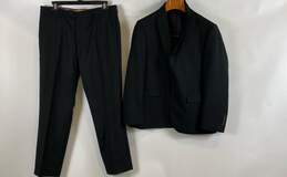 Marchatti Men's Black 3 Piece Suit- 40S/34W