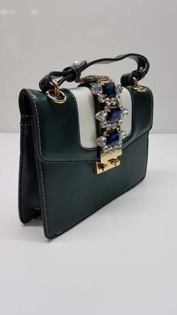 Izzy K Faux Leather Blair Satchel Handbag