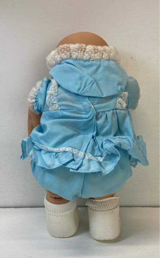Cabbage Patch Kids Vintage Doll Blue Dress image number 4