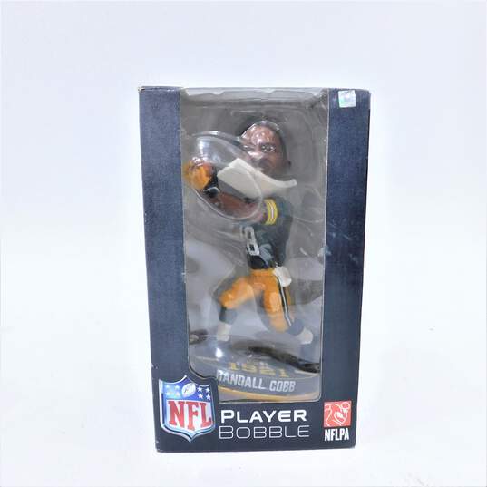 NFL Player Bobble Green Bay Packers Randall Cobb Bobblehead Figure IOB image number 1