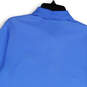Mens Blue Short Sleeve Collared Stretch Pullover Polo Shirt Size Medium image number 4