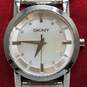 DKNY 27mm Case MOP Dial Stainless Steel Quartz Watch image number 2
